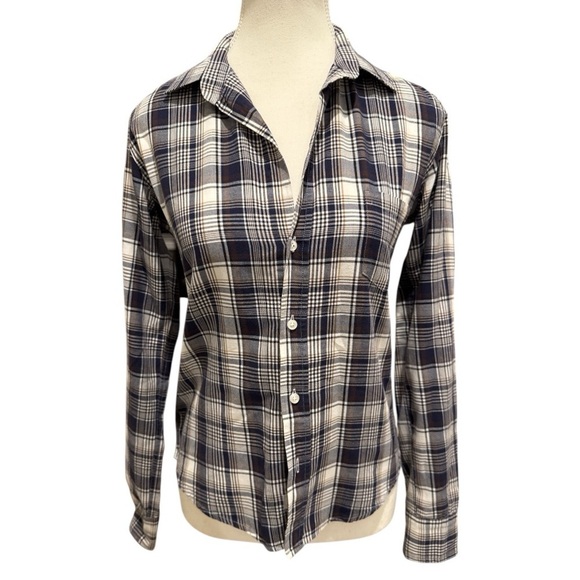 NWOT Frank & Eileen Barry Button Up Shirt Sz XS - Picture 1 of 13